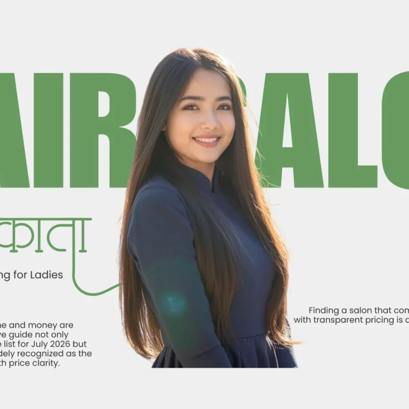 Best Hair Salon in Kolkata with Price List Transparent Pricing for Ladies